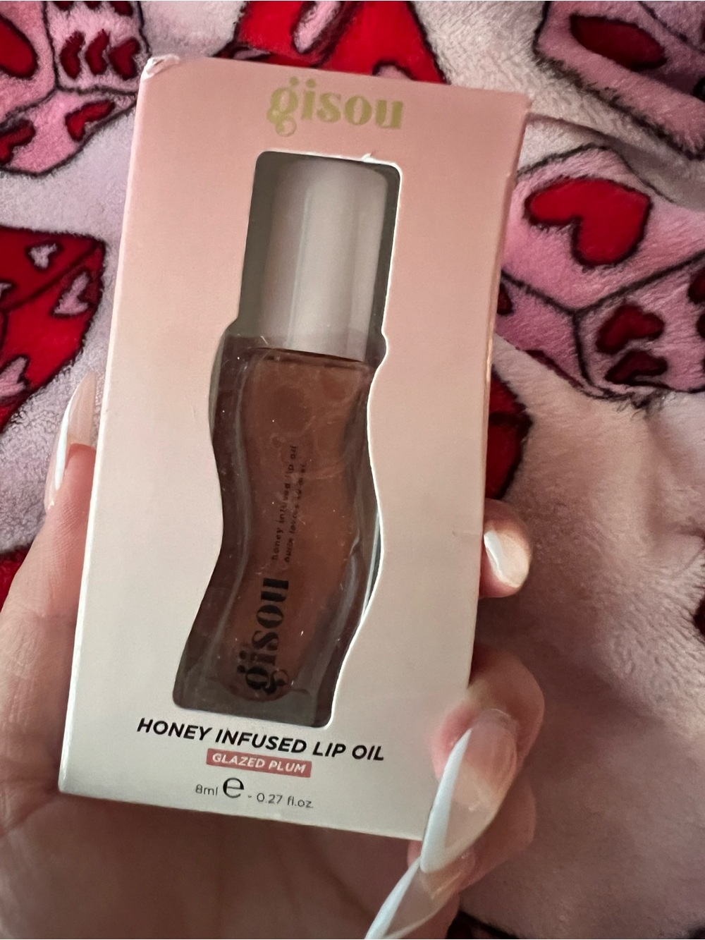 Gisou Honey Infused Lip Oil — Glazed Plum (Plum)